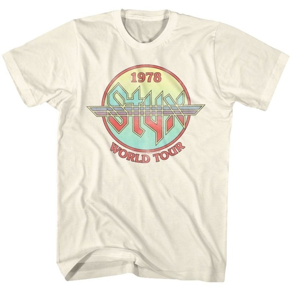 Styx Circle Tour Natural T-Shirt